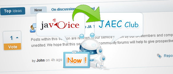 Good News - JA Voice Component is now part of Extension Club