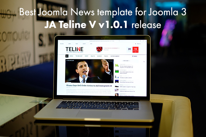 Best Joomla News template for Joomla 3 - JA Teline V v1.0.1 release