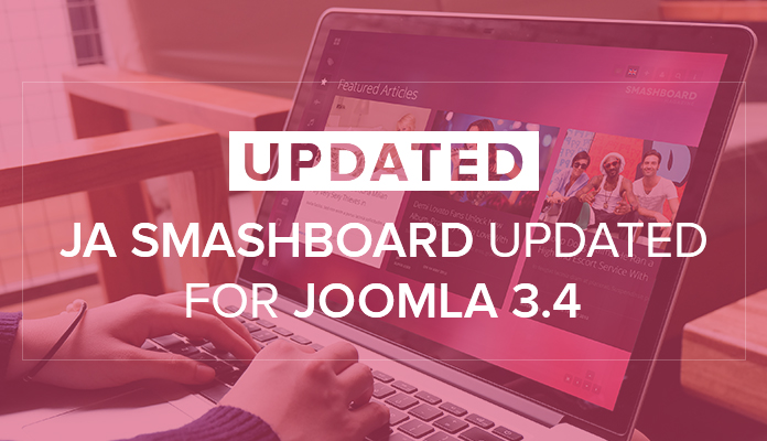  JA Smashboard is updated for Joomla 3.4 with multiple bugs fixes