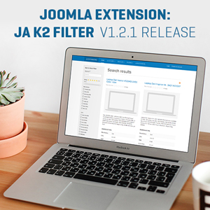 Joomla extension K2 Filter v1.2.1 new features release 