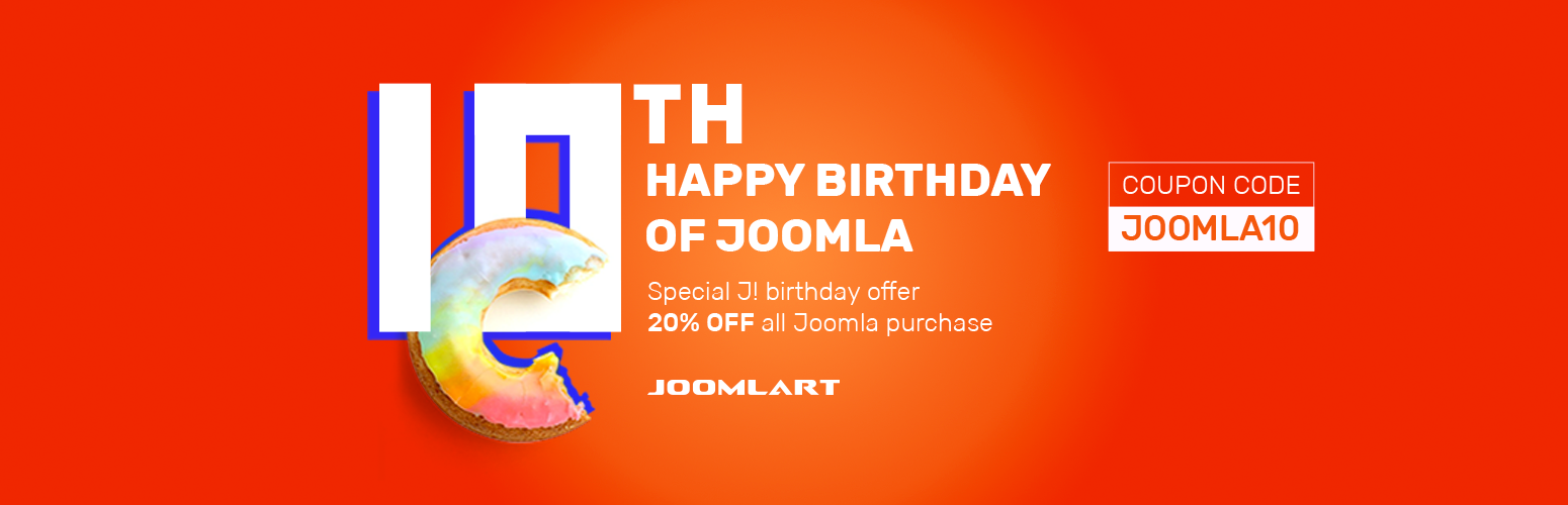 joomla 10th anniversary