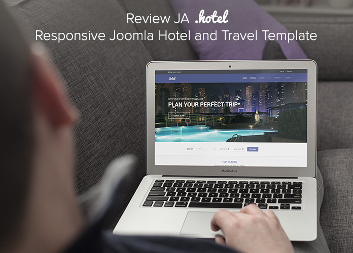 [Review] JA Hotel - Responsive Joomla Hotel and Travel template