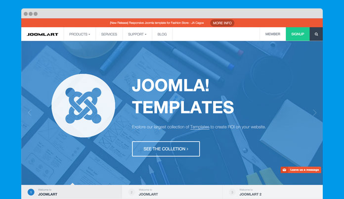 joomlart homepage