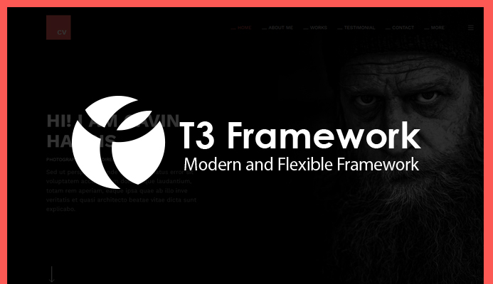 Responsive T3 framework template