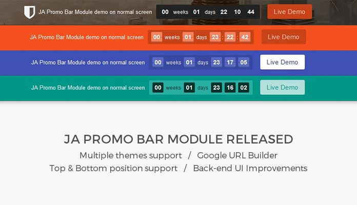 ja promotion bar module released