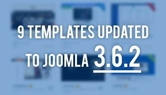 Joomla 3.6.2 updates