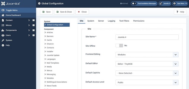 Joomla 4 article manager