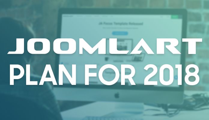 Joomlart plan for 2018
