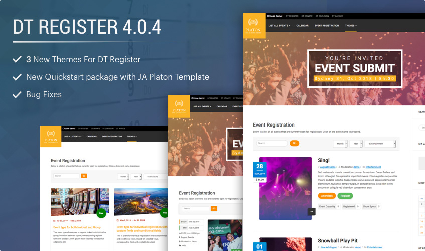 DT Register 3 new themes released