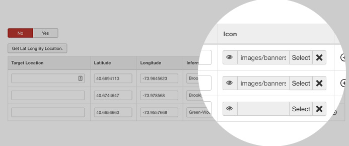 Configure OpenStreetMap marker icons