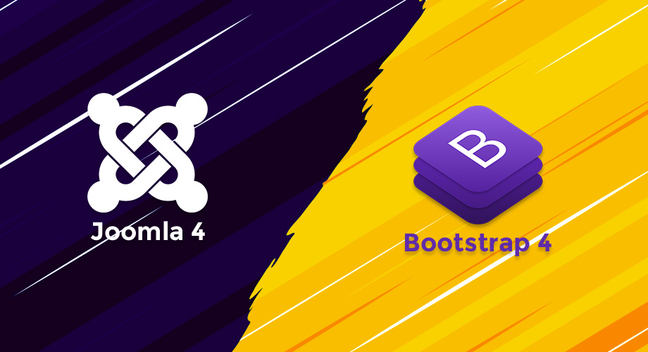 joomla 4 integrates bootstrap 4