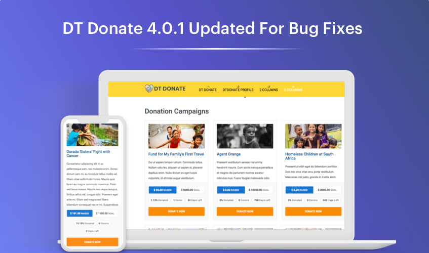 DT donate 4.0.1 version released