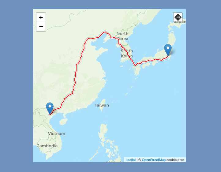 JA Open street map plugin Mapbox routing