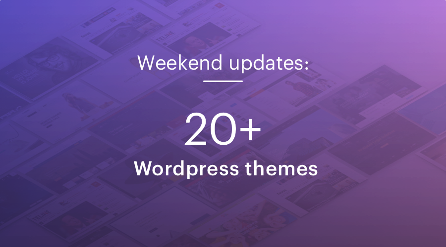20+ Shape5 WordPress Themes updated for bug fixes