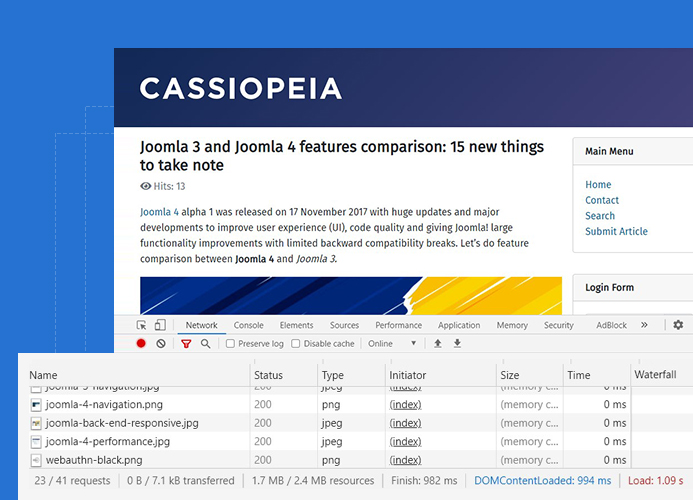 When Lazy Loading Enabled In Joomla 4