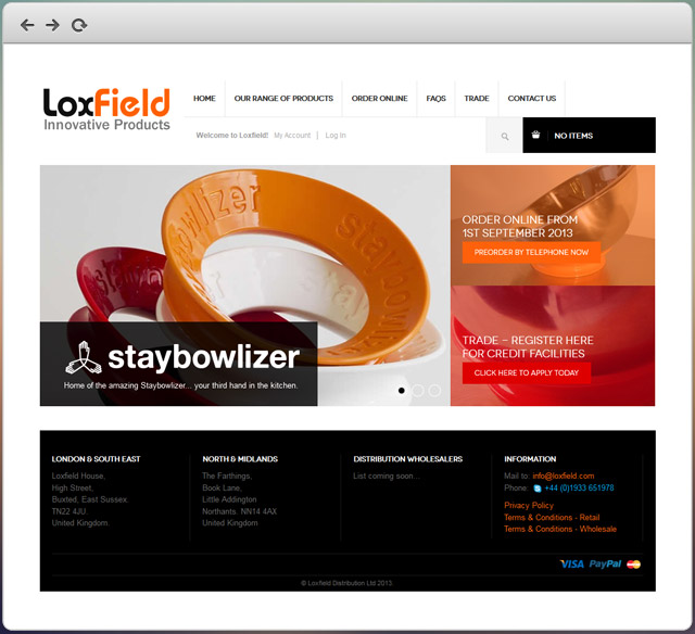 LoxField website