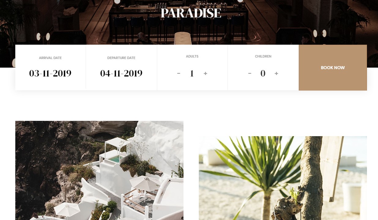 GK Paradise hotel section