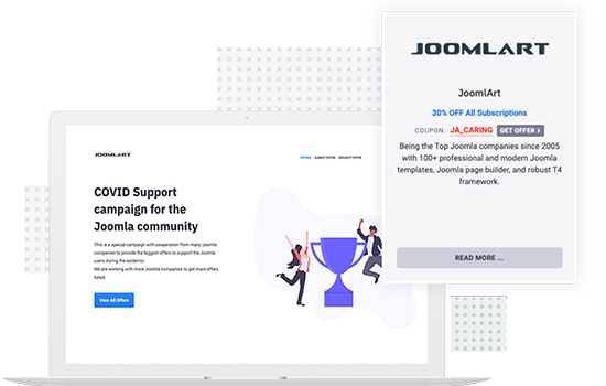 free joomla template for offer listing