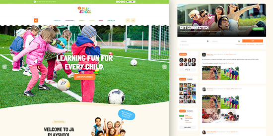 event and conference Joomla template