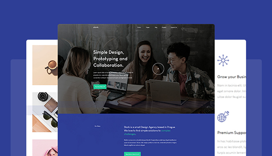 multiple theme for free business joomla template