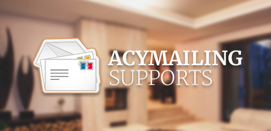 Support Acymailing - Joomla mail marketing extension
