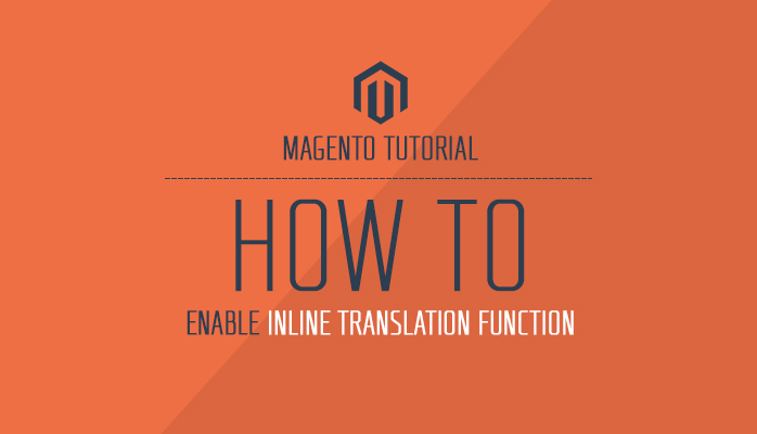 Inline Translation in Magento