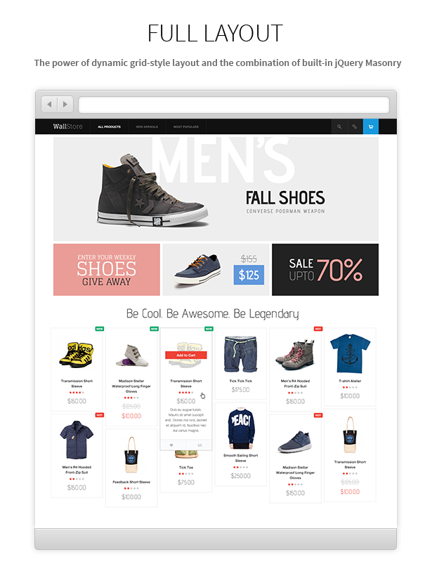 JM Wall - The Ultimate Responsive Magento Theme - 2