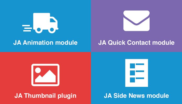 4 Joomla extensions released with routine bugs fixes and improvements