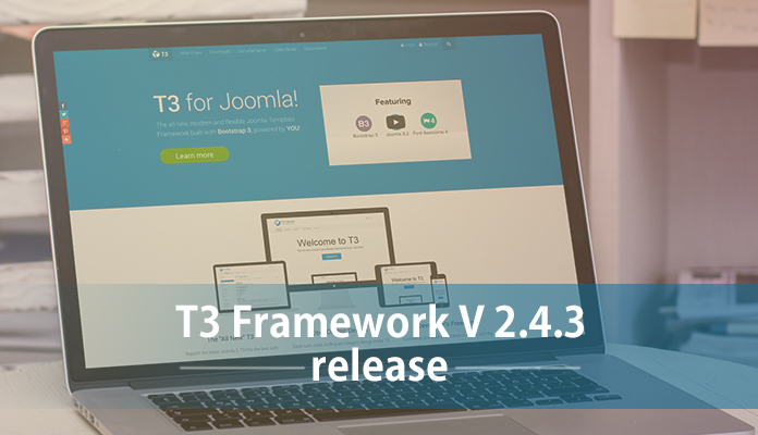 Joomla template framework: T3 Framework v2.4.3 release