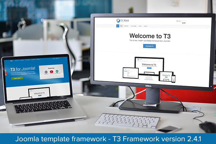 Joomla template framework: T3 Framework v2.4.1 release
