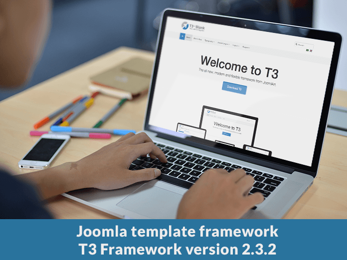 Joomla template framework: T3 Framework v2.3.2 release