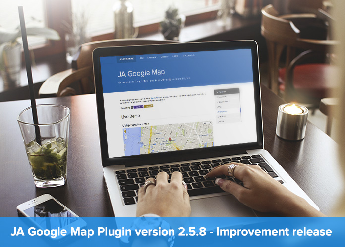  Joomla Extension: JA Google Map Plugin version 2.5.8 - Improvement release 