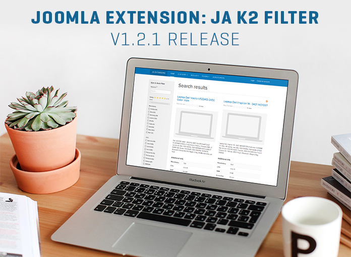 Joomla extension JA K2 v1.2.1 release