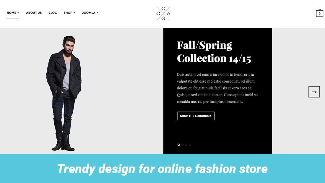 Trendy online fashion store