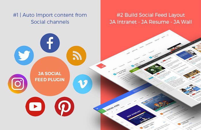 ja social feed extension