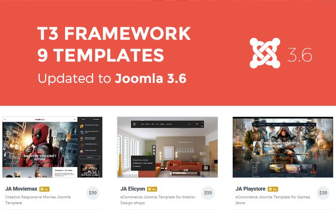 Joomla 3.6.0 updates