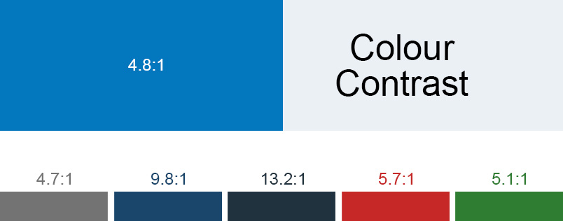 color ratio in joomla 4 