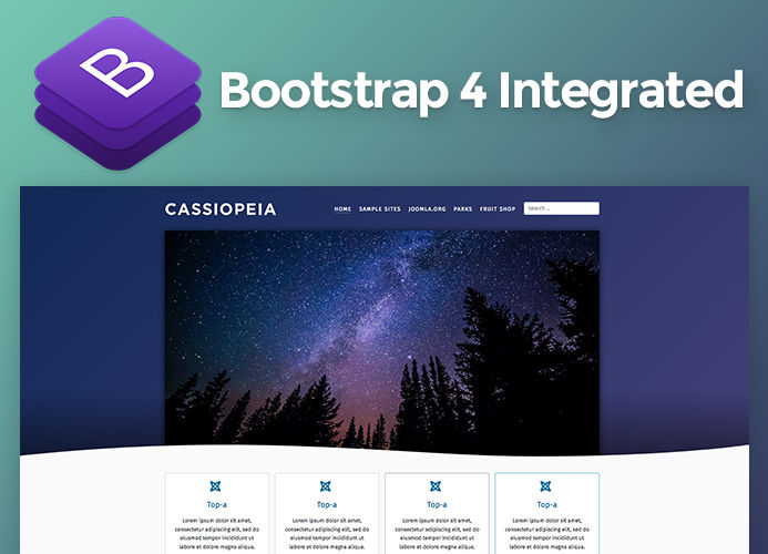 Intégration de Bootstrap 4 dans Joomla 4