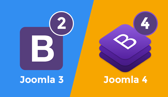 Joomla 4 integates Bootstrap 4