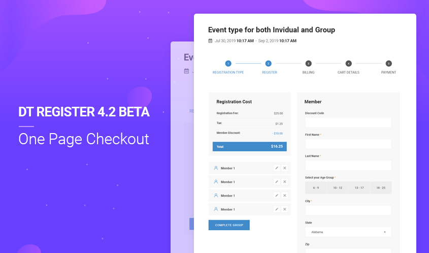 Joomla event registration extension beta version released