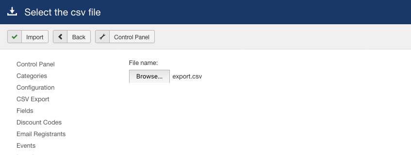 DT Register Export-Import Invoices