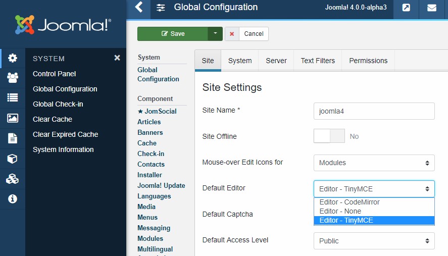 Не работает кэш joomla