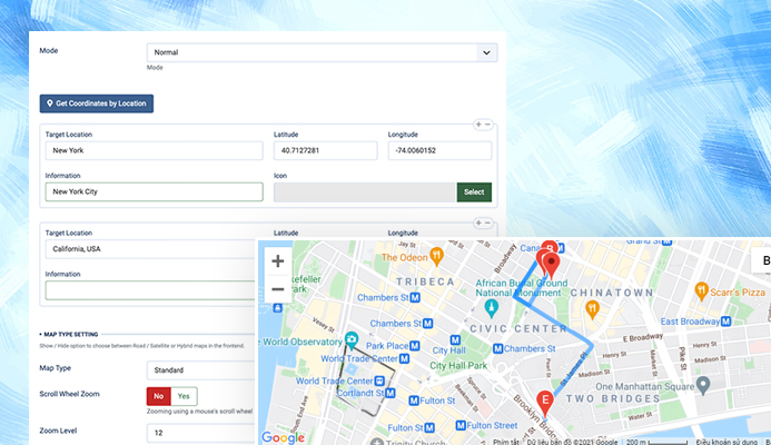 JA Google map plugin for Joomla 4