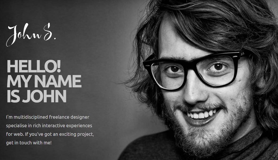 portfolio joomla template GK John