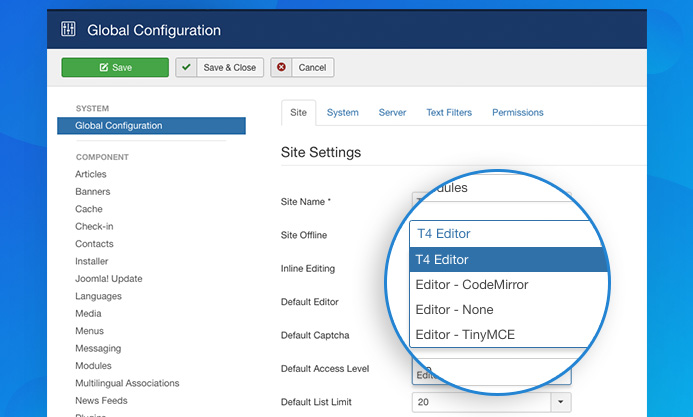 customize style for pages with t4 joomla page builder