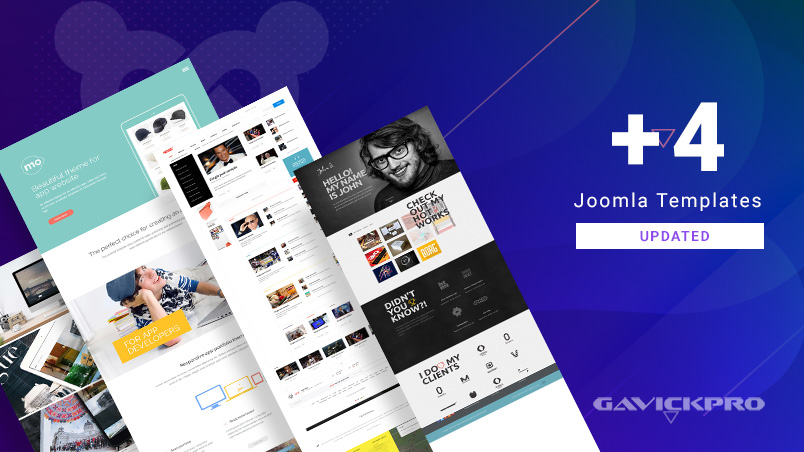 gavick Joomla templates updates