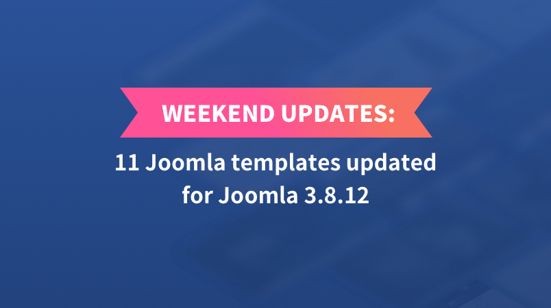 11 Gavick Joomla templates updated for Joomla 3.8.12 compatibility and bug fixes
