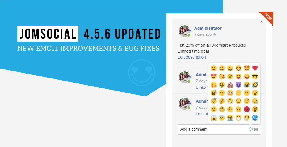 JomSocial 4.5.6 release for new features improvements and bug fixes