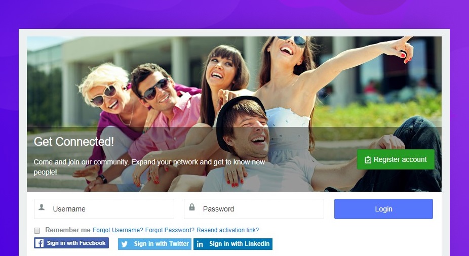 jomsocial Joomla social community extension 4.7.4 released for new social logins