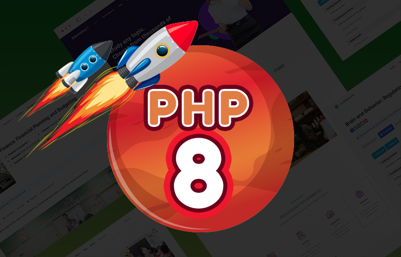 Joomla lms guru pro supports Php8